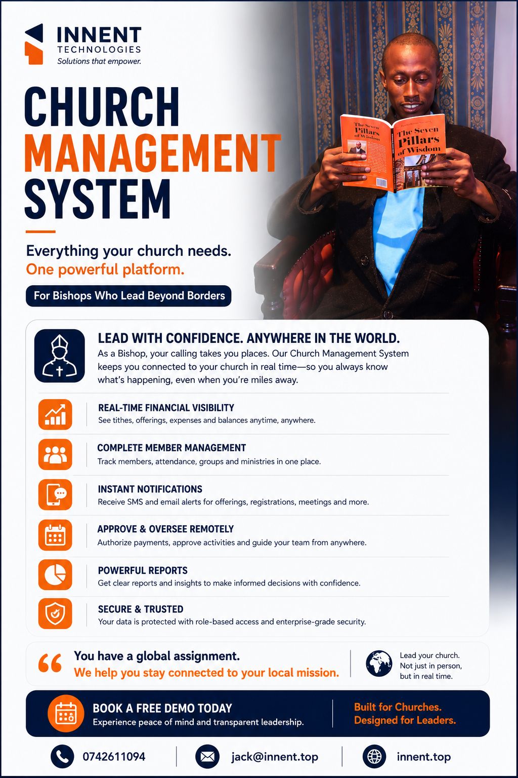 Innent Church 360 church management system